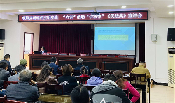 新盟律师下乡宣讲《民法典》 进村调解土地纠纷