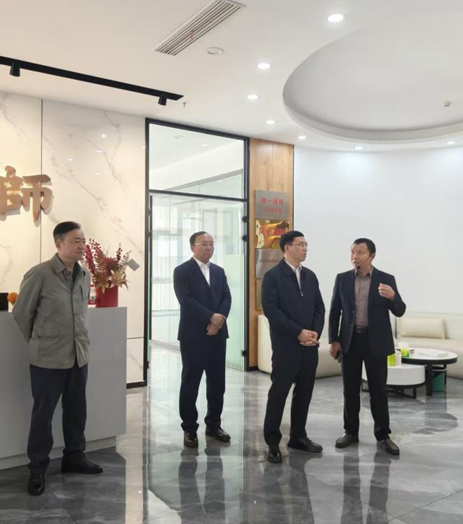 重庆市司法局政治部主任李友生  一行莅临新盟所视察指导